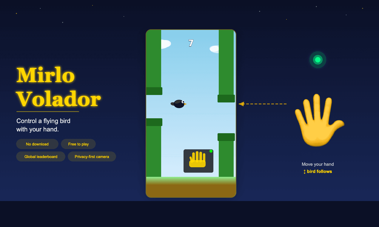 Mirlo Volador - gameplay screenshot